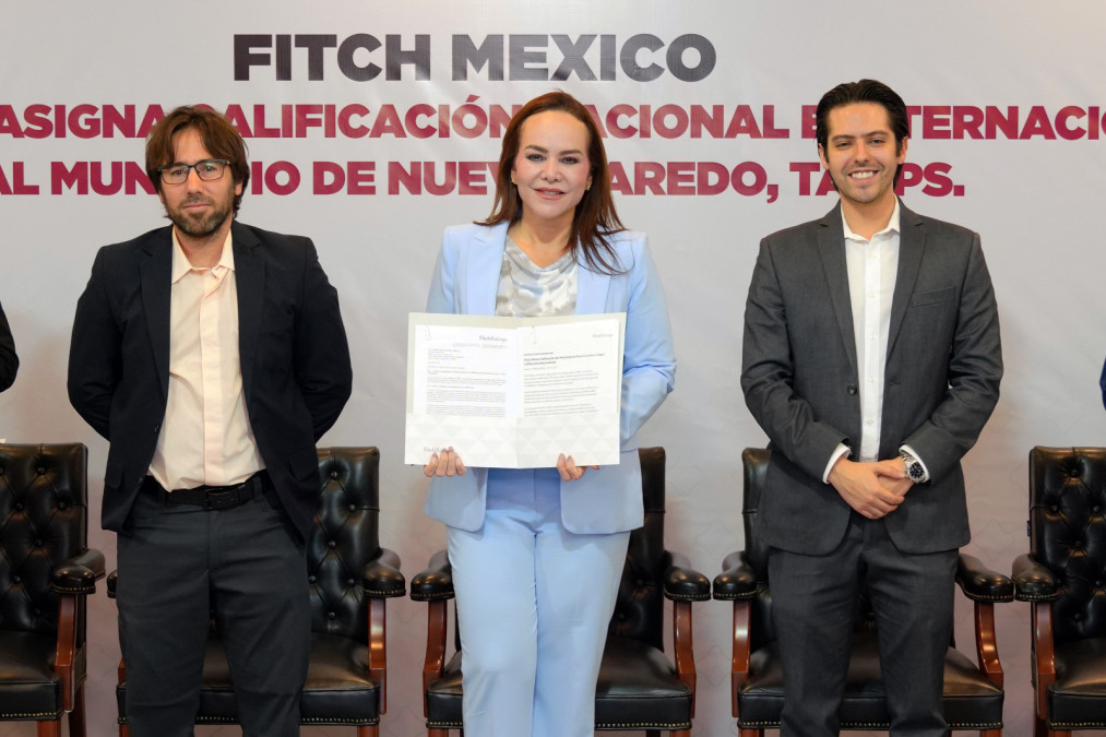 Nuevo Laredo ejemplo nacional en finanzas públicas; ratifica Fitch Ratings calificación crediticia AAA