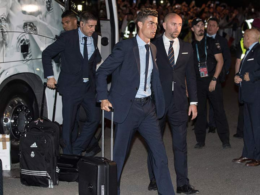 Real Madrid llega a Kiev