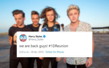 Harry Styles confirma regreso de One Direction