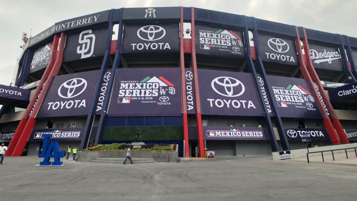 Dodgers vence a Padres 4-0 en el primer juego de la #MéxicoSeries