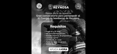 Convoca Protección Civil y Bomberos a integrarse al organismo municipal