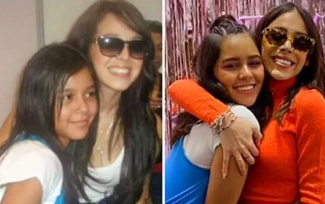 Danna Paola y fan recrean foto juntas del pasado 