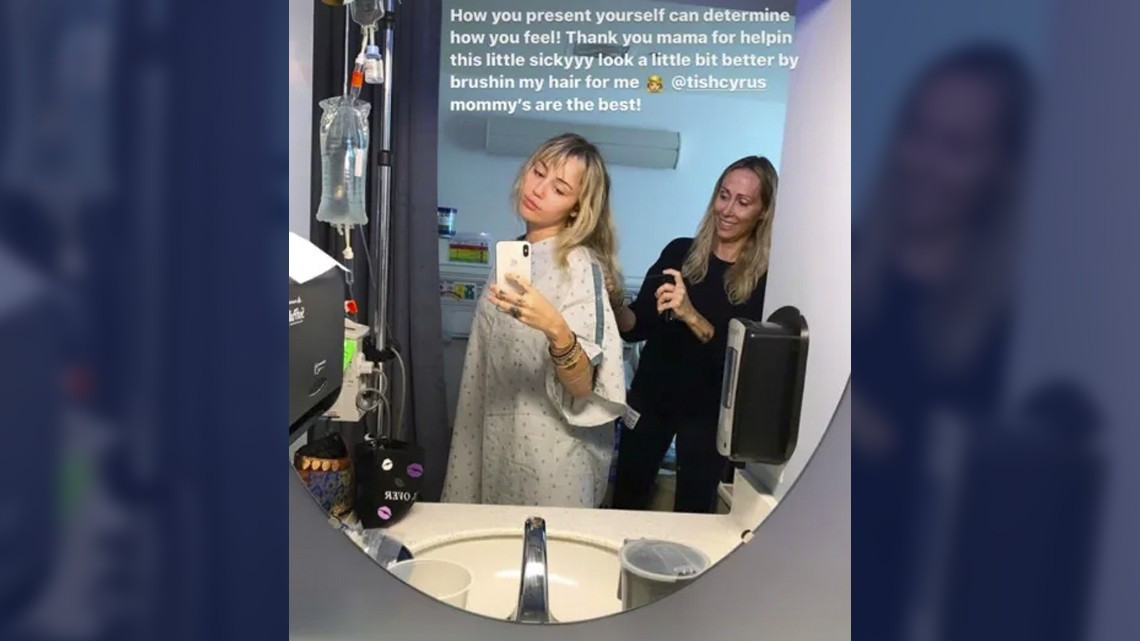 Miley Cyrus es hospitalizada y lo comparte en Instagram