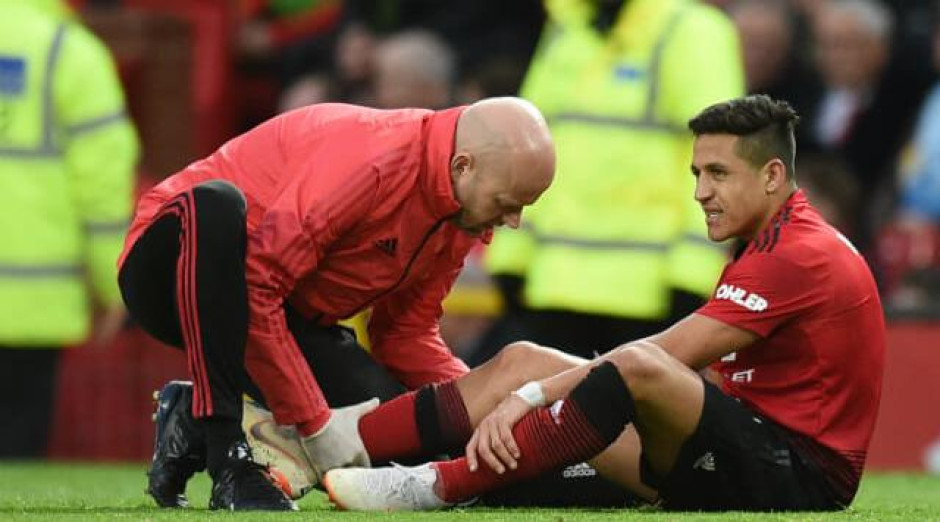 Por lesión, Alexis Sánchez será baja del Manchester United