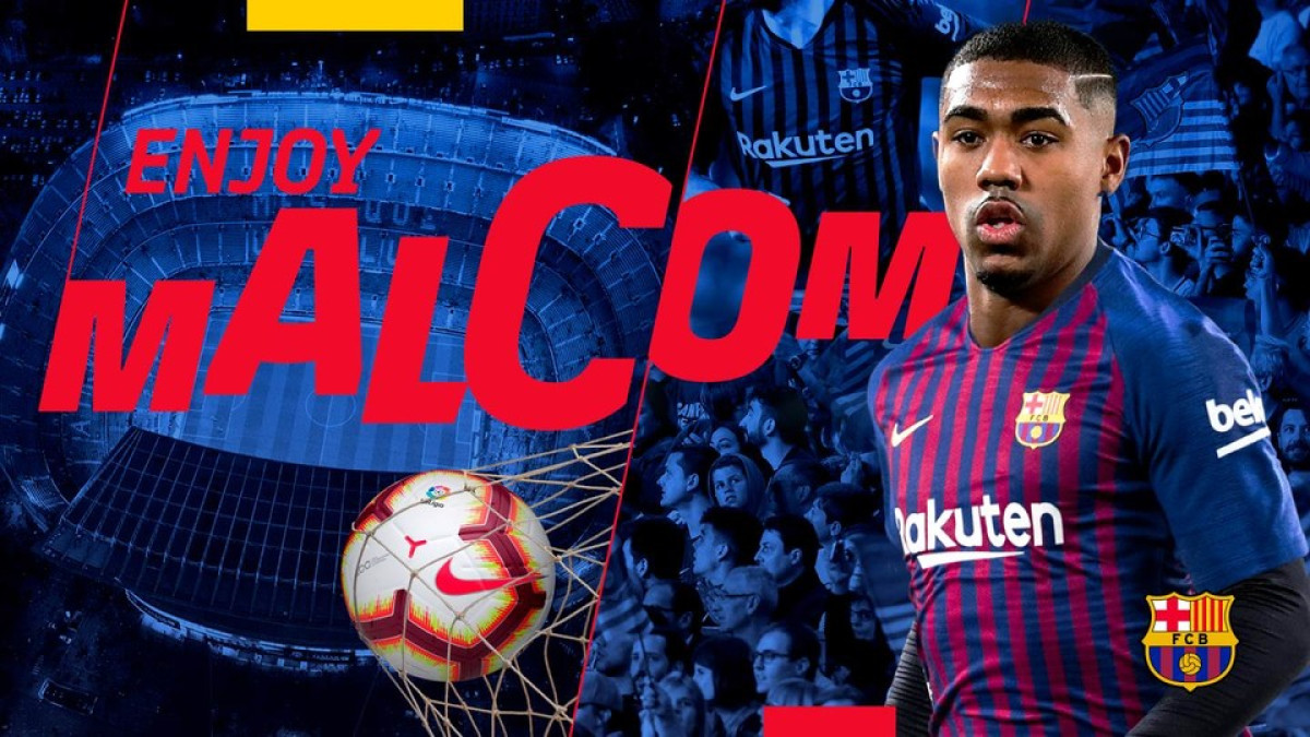 Malcom, nuevo jugador del Barcelona