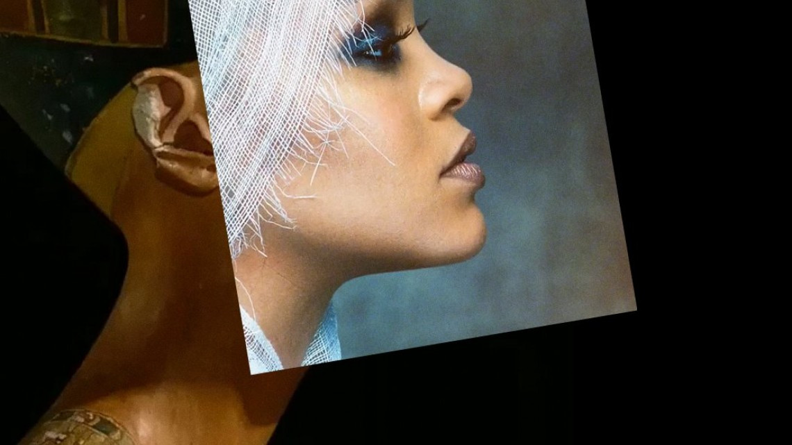 Rihanna se convierte en Nefertiti para Vogue Arabia