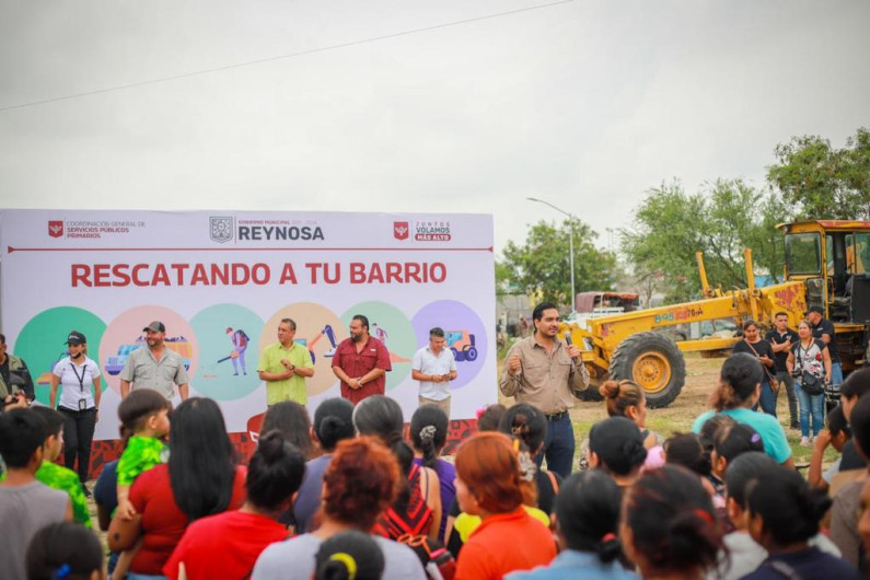 Mejora Rescatando Tu Barrio imagen y calidad de vida en Reynosa