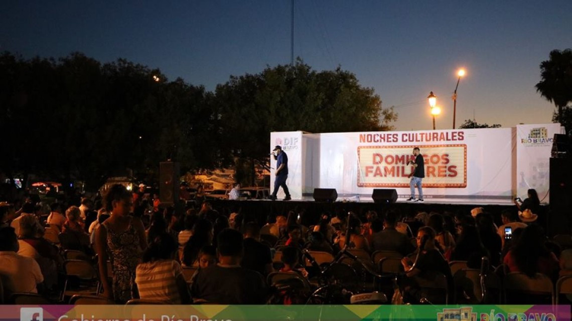 Éxito de presentaciones en Domingo Familiar