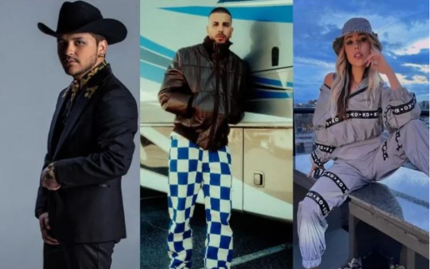 Participarán Christian Nodal y Danna Paola en los Premios MTV MIAW