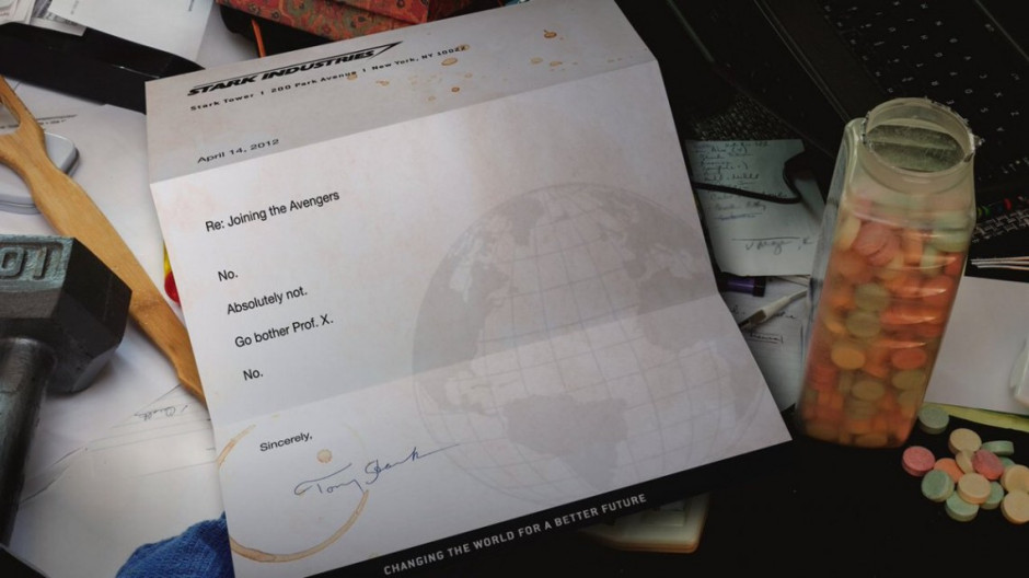 Ryan Reynolds felicita a Avengers con carta de rechazo