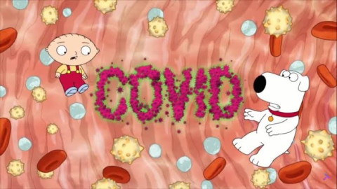 Stewie promociona vacunación anticovid con divertido corto