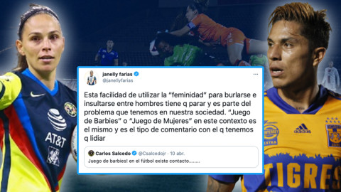Janelly Farías responde al polémico tuit de Carlos Salcedo