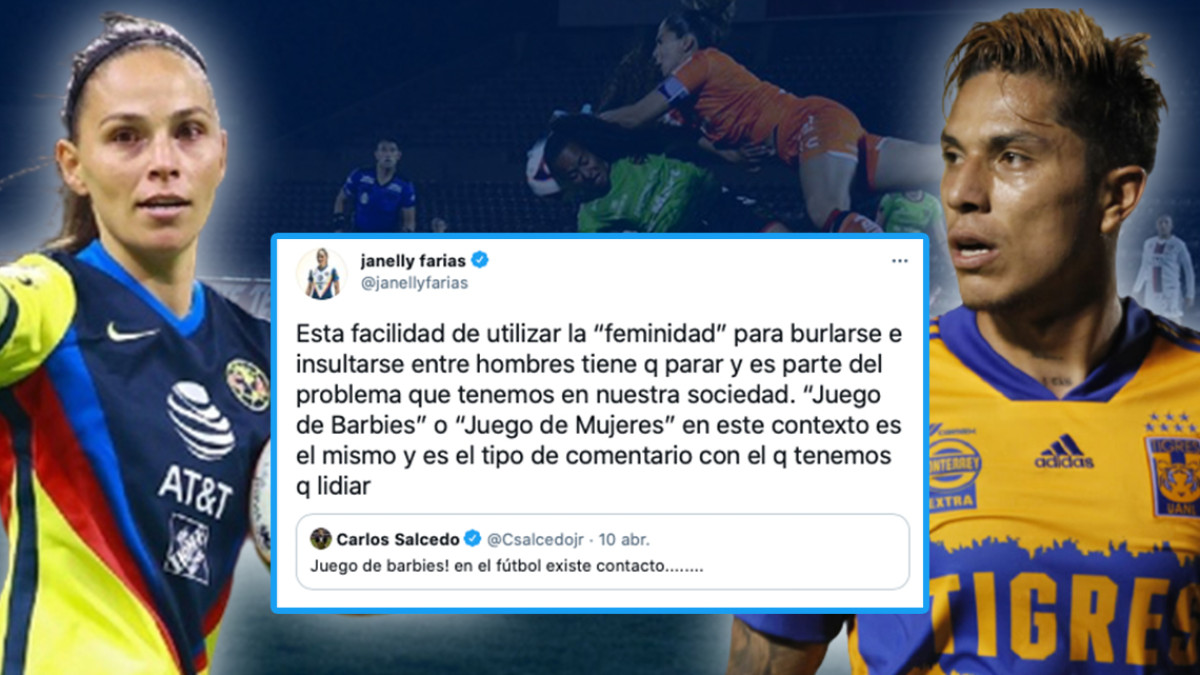 Janelly Farías responde al polémico tuit de Carlos Salcedo