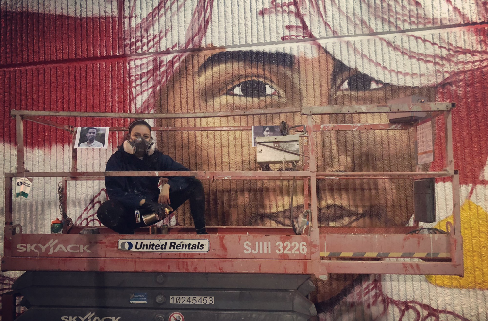 Yehimi Cambrón, la mexicana que pone color al Super Bowl LIII