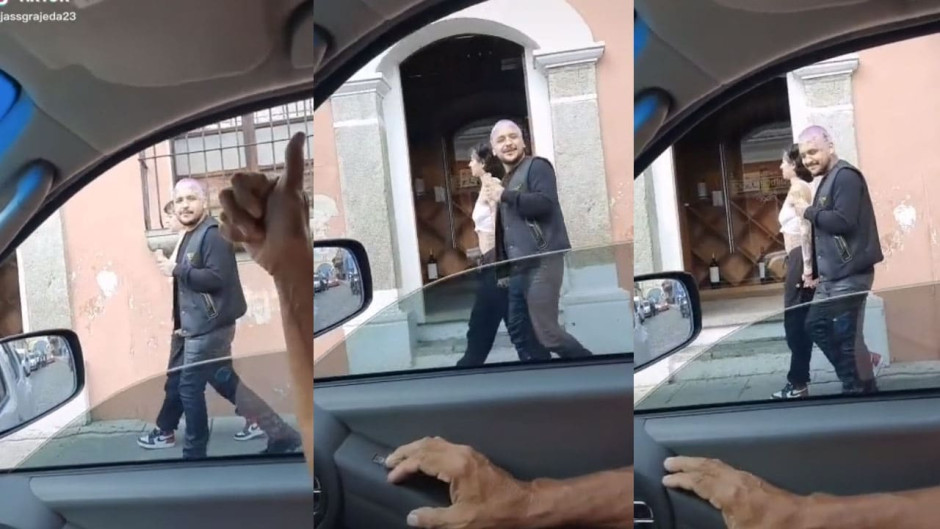 Captan a Christian Nodal de la mano de la rapera Cazzu