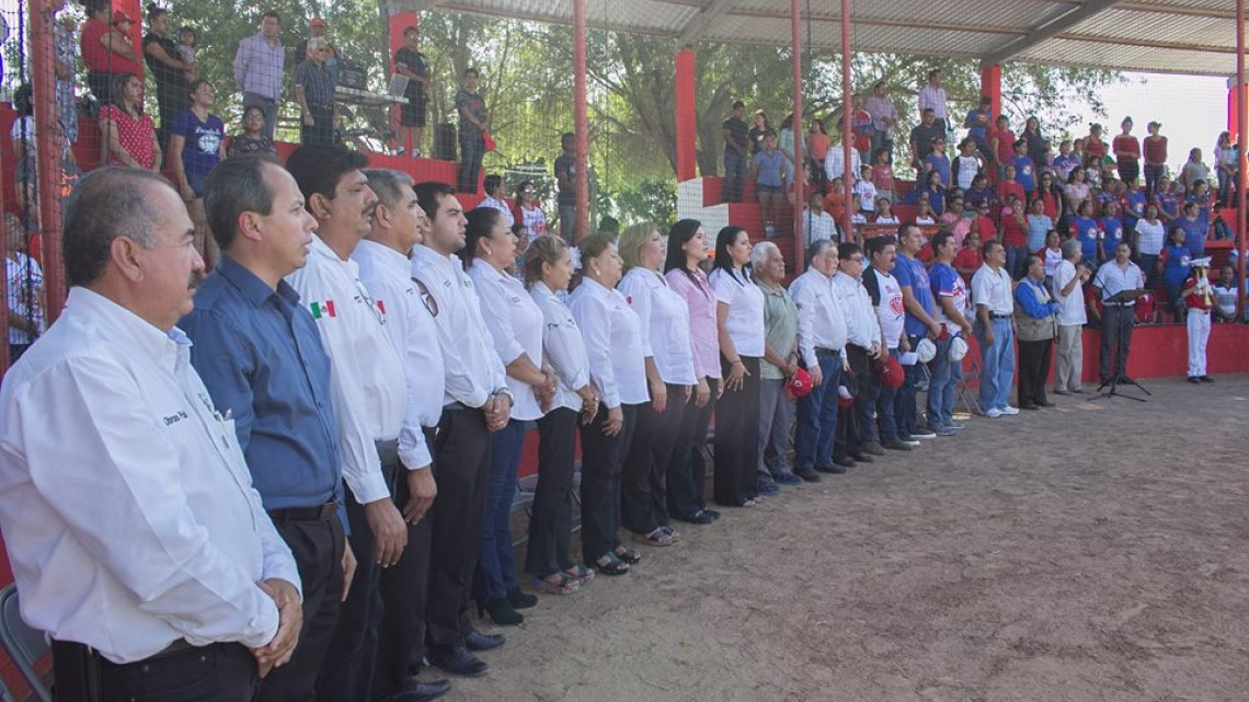Inauguran Torneo Distrital de Béisbol