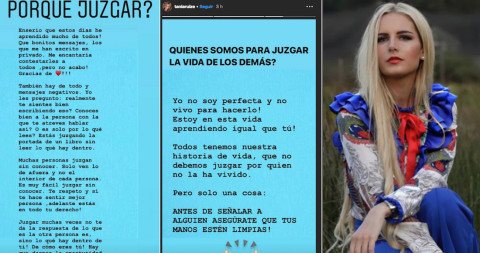 ¡Yo no soy perfecta y no vivo para hacerlo!: Tania Eichelmann