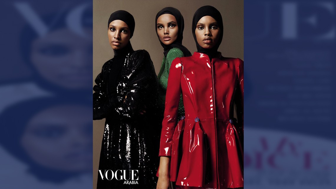 Primera portada de Vogue de un grupo con hiyab
