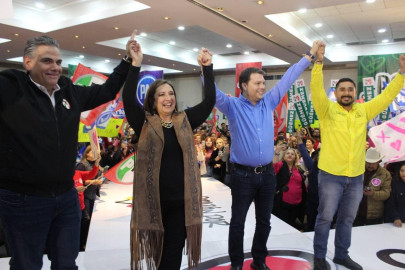 Xochitl Gálvez visita Reynosa 