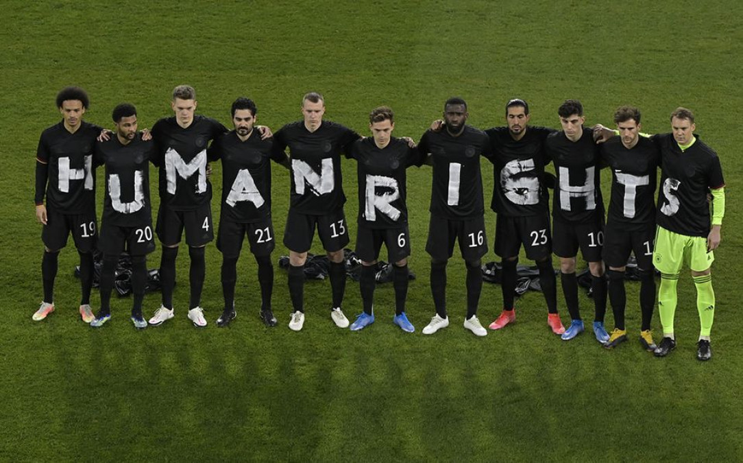 No castigarán a Alemania por mensaje en pro de los Derechos Humanos