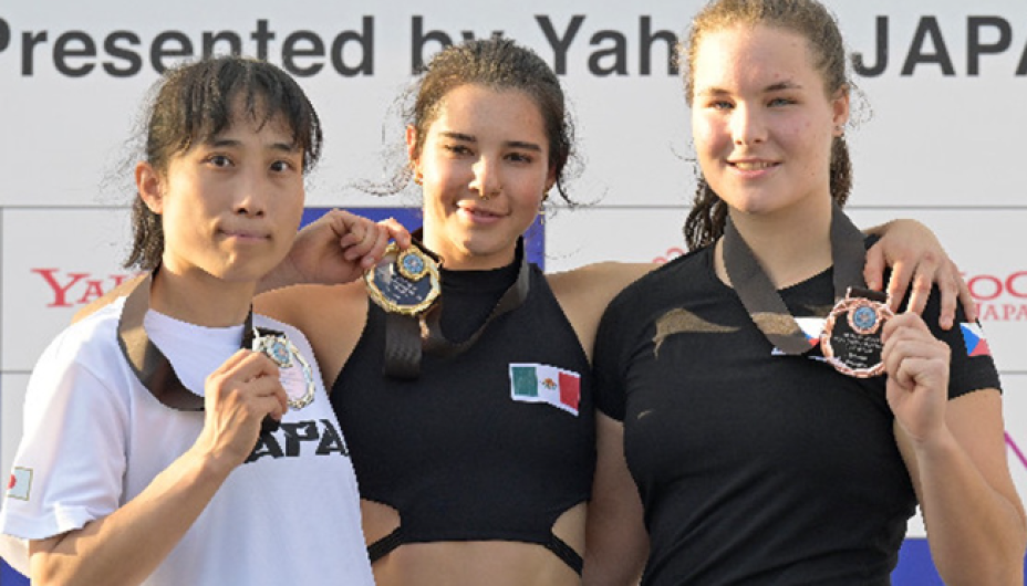 Ella Bucio gana el campeonato mundial en Japón