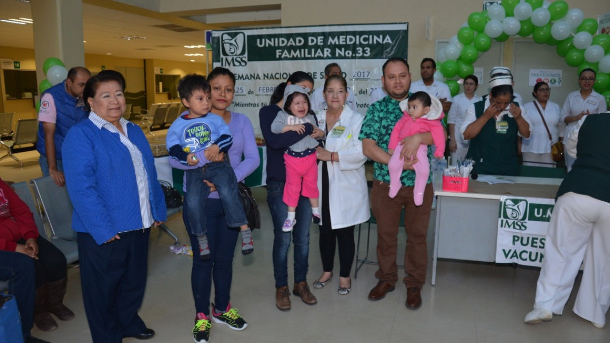 Apoya IMSS en Primera Semana Nacional de Salud