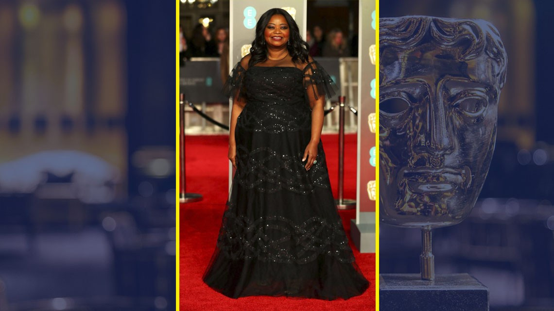 Los premios Bafta se visten de negro