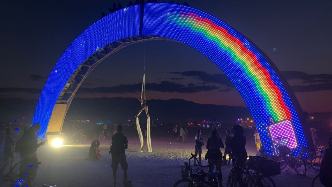 Así se resolvió el problema de sobrepoblación en el festival Burning Man