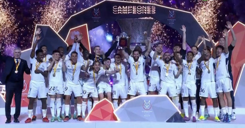 Real Madrid campeón de la Supercopa de España