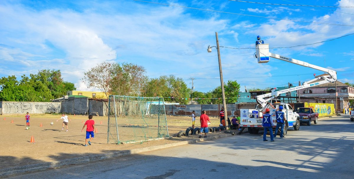 Mejoran la imagen de la colonia Buenavista