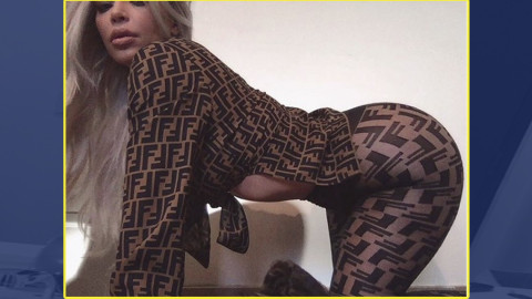 Kim Kardashian reduce su cintura 