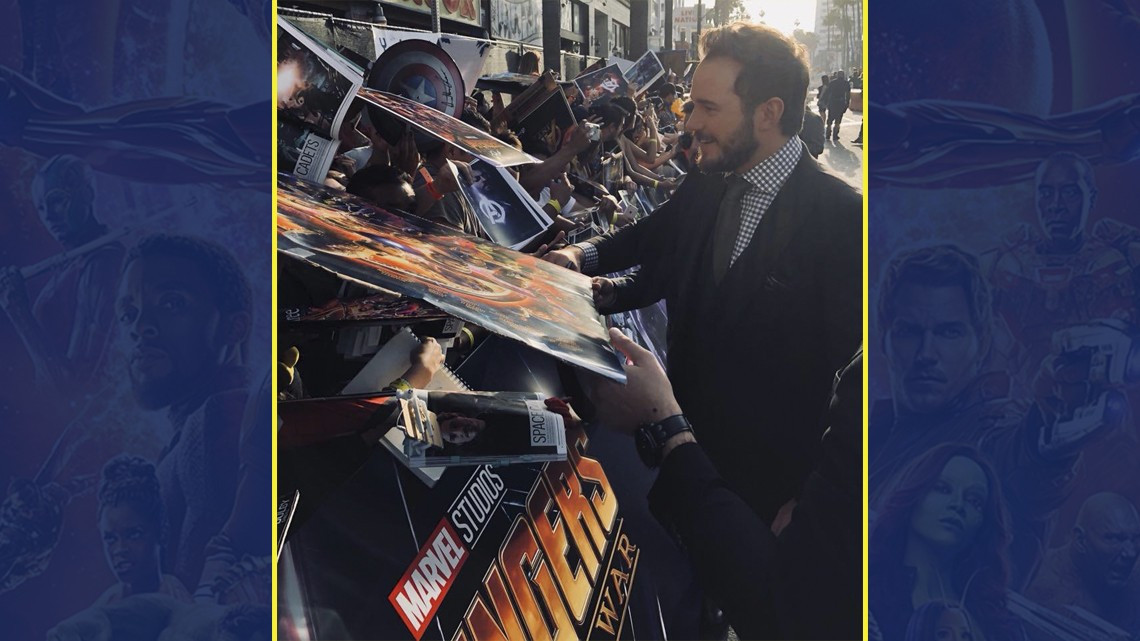 Los Avengers, de gala para la premier de 'Infinity War'