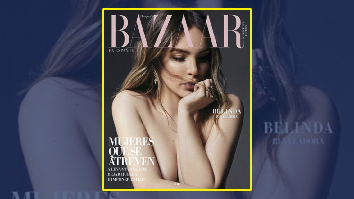 Belinda desborda sensualidad en revista