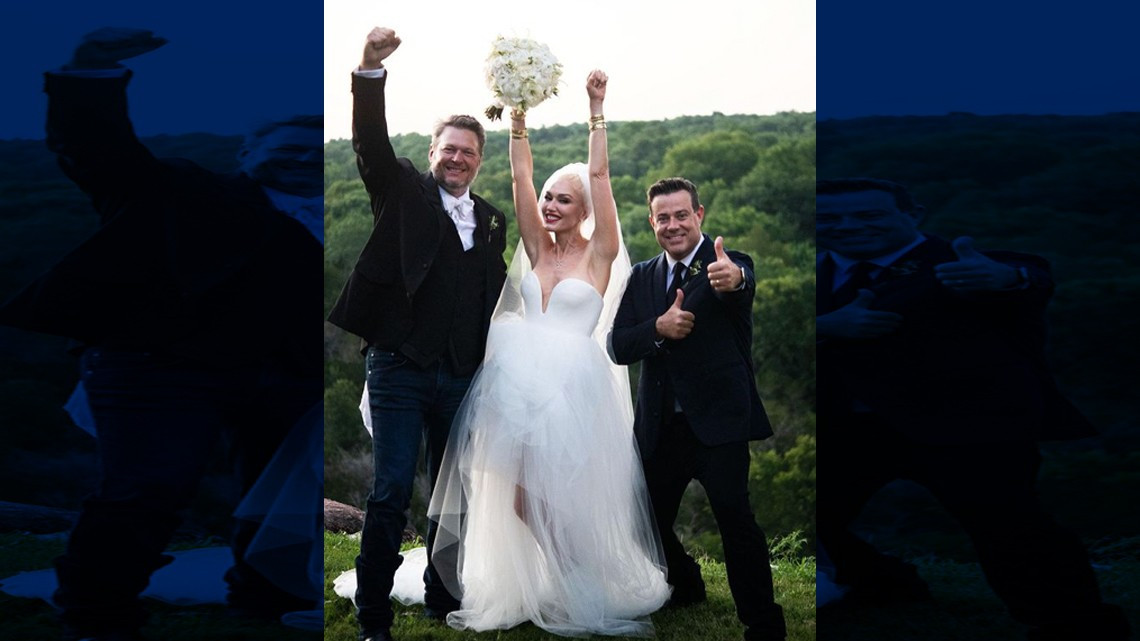 Gwen Stefani se casa y comparte fotos de la boda con Blake Shelton