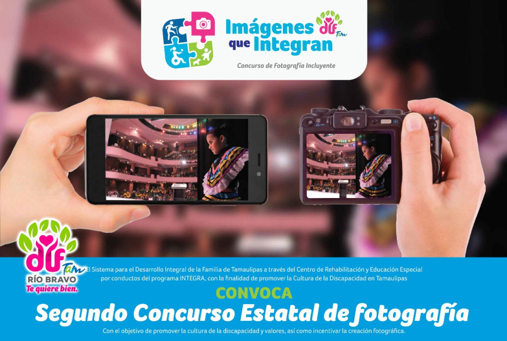 Invita DIF Río Bravo a concurso Estatal de fotografía “Imágenes que integran”
