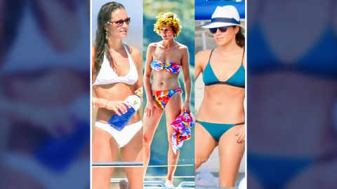 Esta es la espectacular figura de Kate Middleton ¡en Bikini!