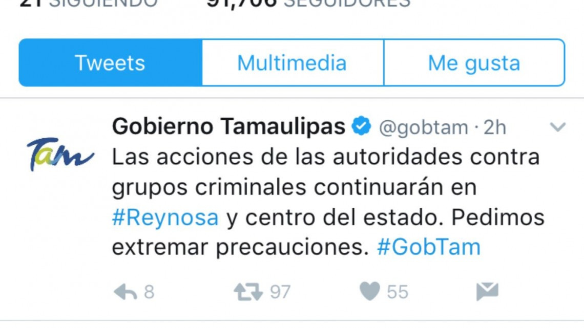 Enfrentamientos y bloqueos cimbran Reynosa