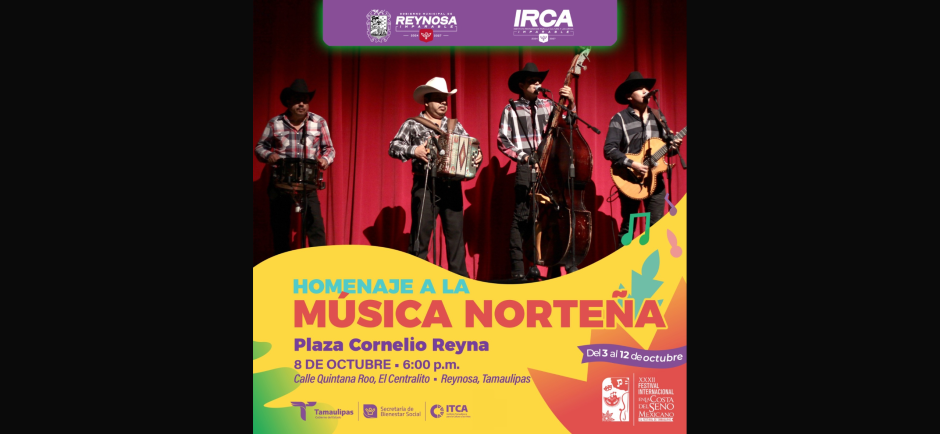 Rinde Gobierno de Carlos Peña Ortiz homenaje a la música norteña