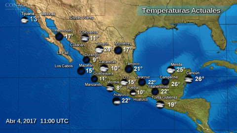 Pronostican vientos fuertes en el norte del país