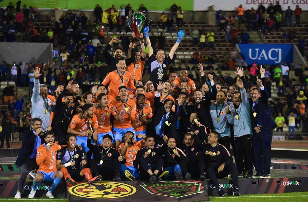 Se corona América Campeón de la Copa Mx