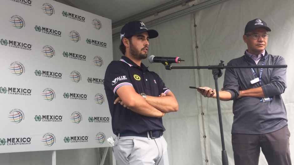 Abraham Ancer es paciente tras una 3er ronda complicada