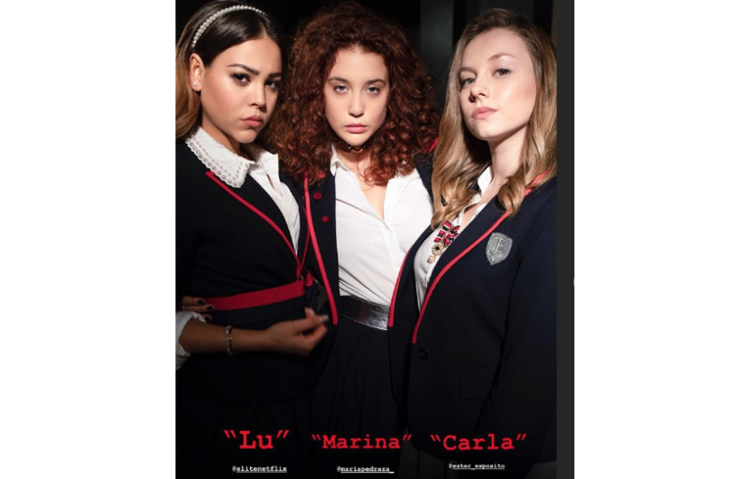 Danna Paola es la nueva Blair Waldorf de “Élite”