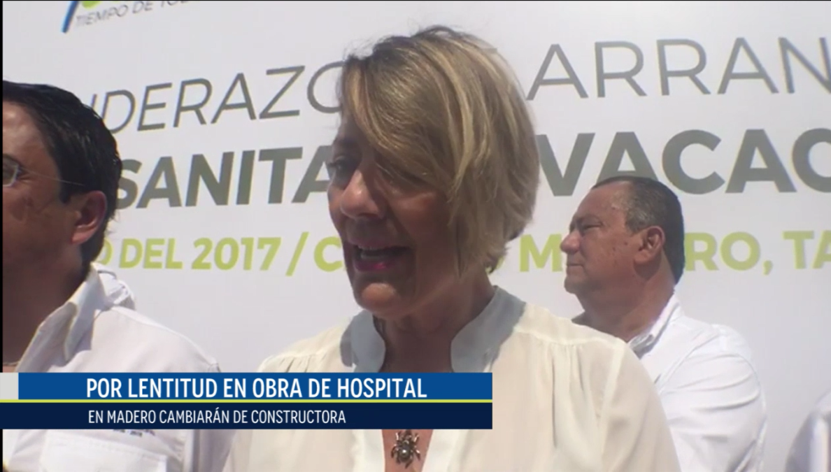 Por lentitud en obra de hospital en Madero cambiarán de constructora