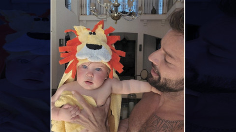 Ricky Martin comparte tierna foto de su hija Lucia 