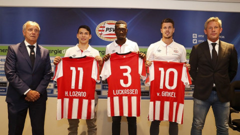 Presenta el PSV a ‘Chucky’ Lozano