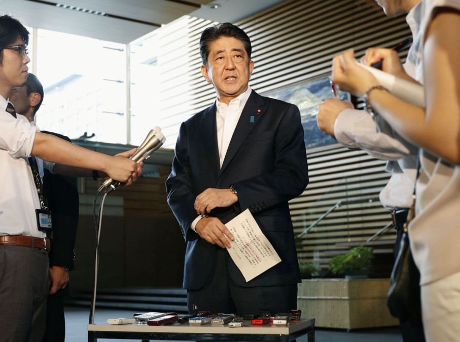 Misil norcoreano es una amenaza grave y sin precedentes: Shinzo Abe