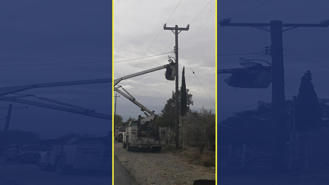 Supervisa alcaldesa reparación de alumbrado