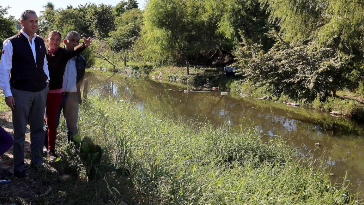 Trabaja Adrián Oseguera en programa para prevenir inundaciones