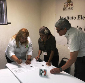 Irma Castillo se compromete con “Red de comunicación entre candidatas diputación local y el IETAM”