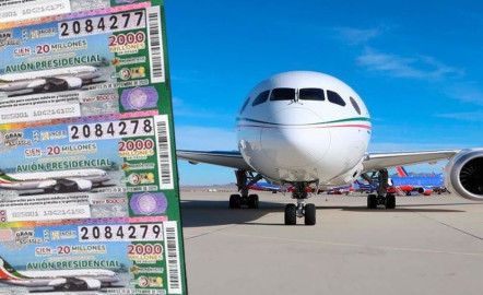 En espera hospital de Tampico de recibir el premio de la rifa del avión presidencial 